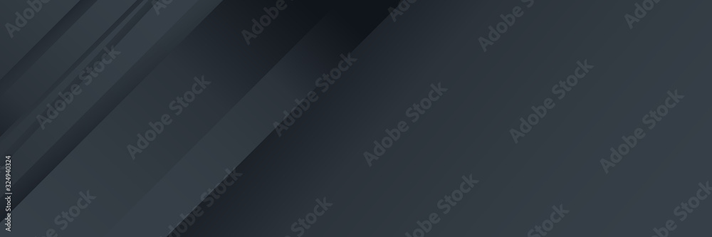 Abstract dark background illustration with geometric graphic elements for wide banner Abstract dark background illustration with geometric graphic elements for wide banner
