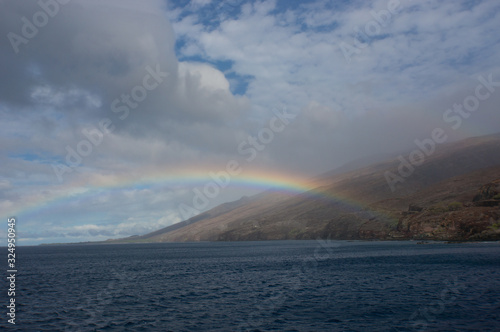 rainbow over the sea © David