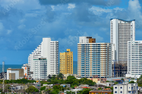 Cartagena  Colombia skyline