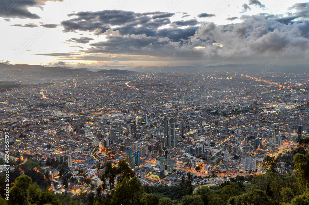 Bogota, Colombia cityscape