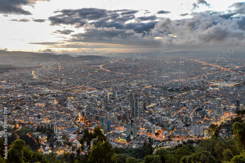 Bogota, Colombia cityscape © skostep