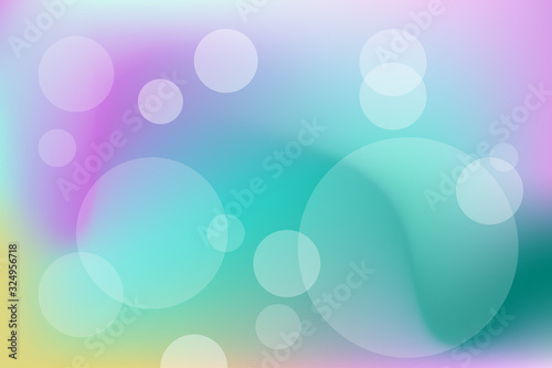 Abstract blur light circle background texture