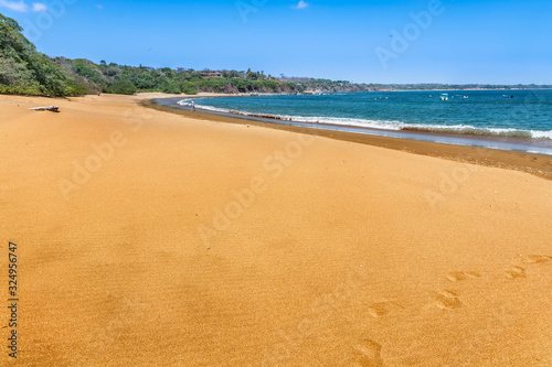 Playa Puerto Escondido in Azuero Peninsula near Pedasi and Limon in Panama. photo
