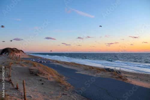 Sunset at the Beach - Cape Cod Rhode Island