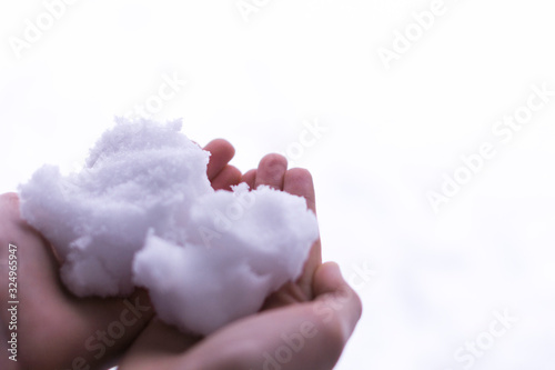 Snow in Hands