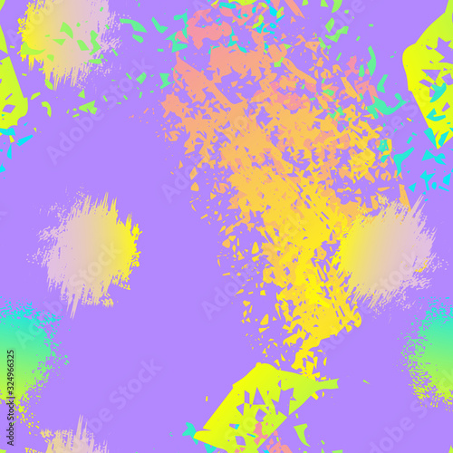 Hand Drawn Grunge Surface. Chalk Coal and Paint 