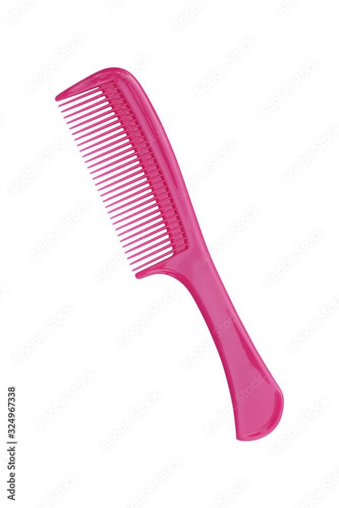 Hair comb isolated on white background Hair comb isolated on white background