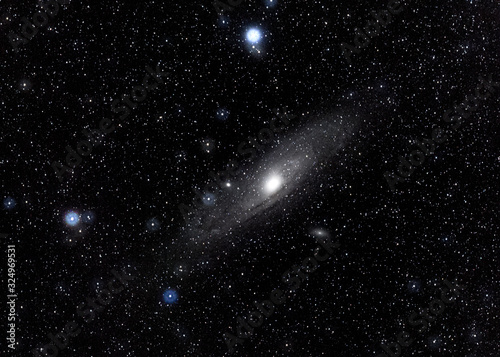 Andromède, Galaxie Messier M31