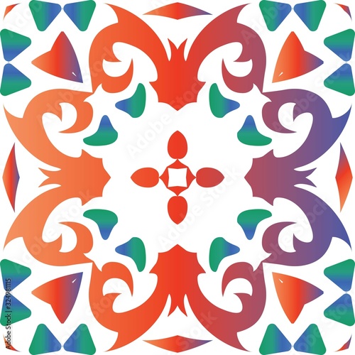 Traditional ornate mexican talavera.