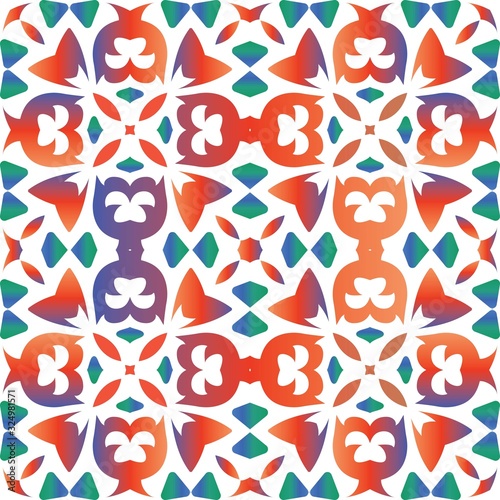 Antique talavera tiles patchwork.