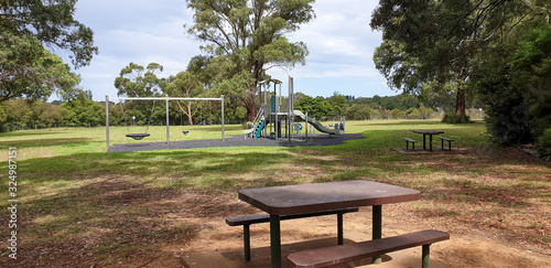 bench in the park