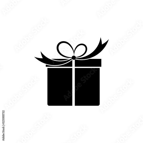 Gift logo template vector
