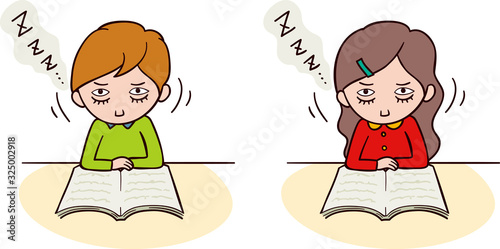 瞼に目を描き、起きてるフリして眠る　男女セット