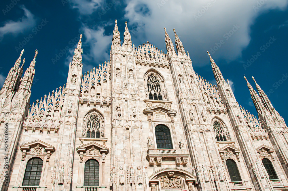 Milan duomo, Italy. Milan duomo, Italy.