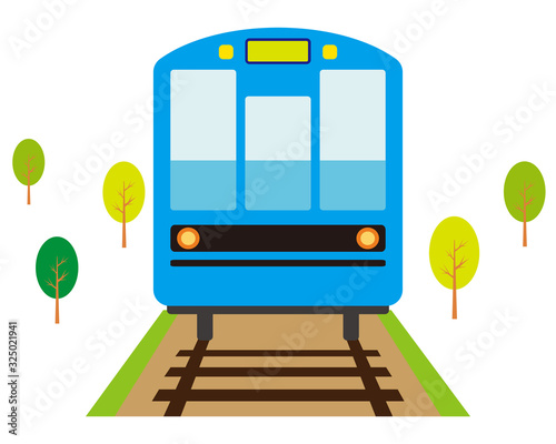 電車　列車　鉄道　アイコン