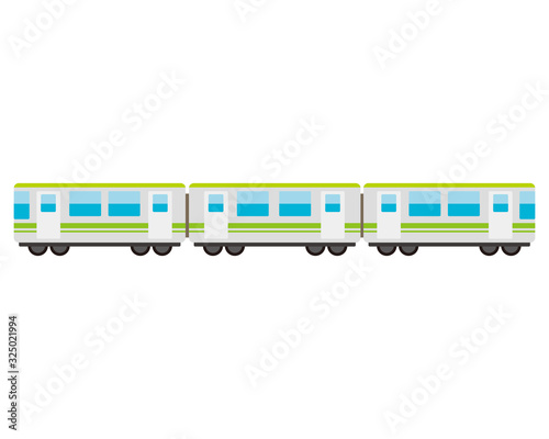 電車　列車　鉄道　アイコン