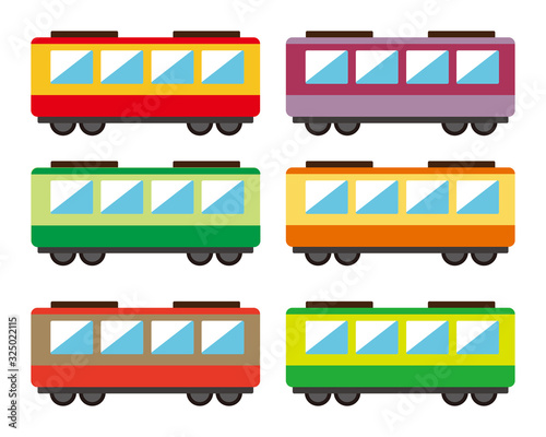 電車　列車　鉄道　アイコン