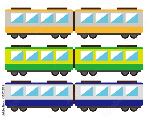 電車　列車　鉄道　アイコン
