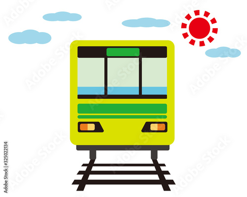 電車　列車　鉄道　アイコン