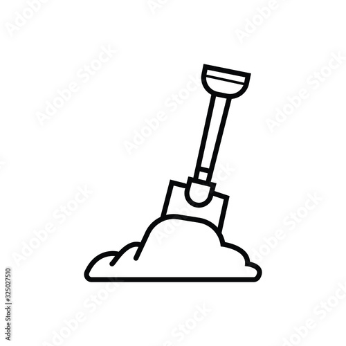 shoulder blade icon vector illustration