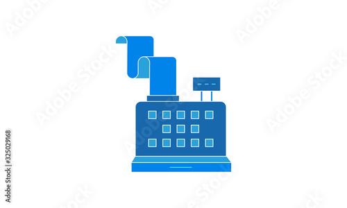 Cashbox icon for retail and payment processing