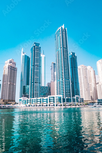 Photography Dubai downtown skyline