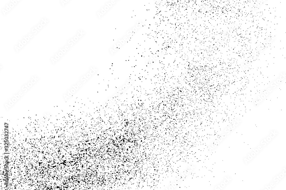 Black Grainy Texture Isolated On White Background. Dust Overlay. Dark Noise Granules. Digitally Generated Image. Vector Design Elements, Illustration, Eps 10. Black Grainy Texture Isolated On White Background. Dust Overlay. Dark Noise Granules. Digitally Generated Image. Vector Design Elements, Illustration, Eps 10.