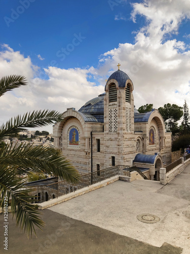 Roman Catholic Church of Saint Peter in Gallicantu, Mount Zion, Jerusalem, Old Town, Israel photo