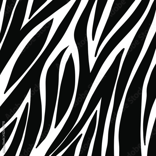zebra pattern. vector Animals background