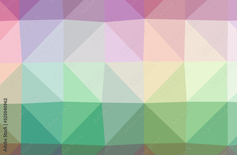 Illustration of abstract Green, Purple horizontal low poly background. Beautiful polygon design pattern. Illustration of abstract Green, Purple horizontal low poly background. Beautiful polygon design pattern.