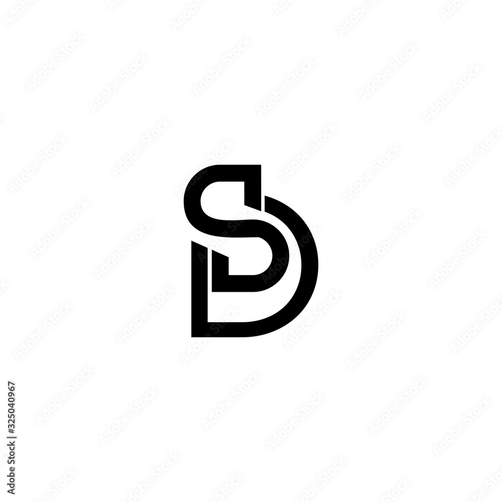 DS D S logo icon design template elements DS D S logo icon design template elements
