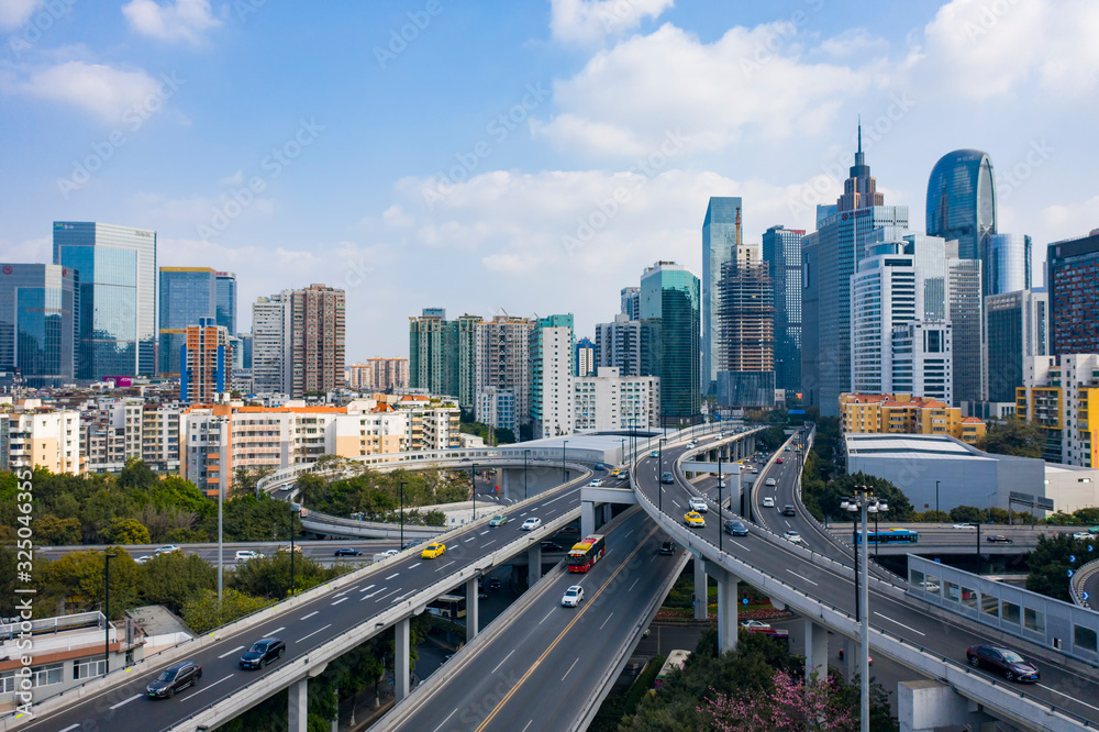 Obraz premium Guangzhou city skyline, China
