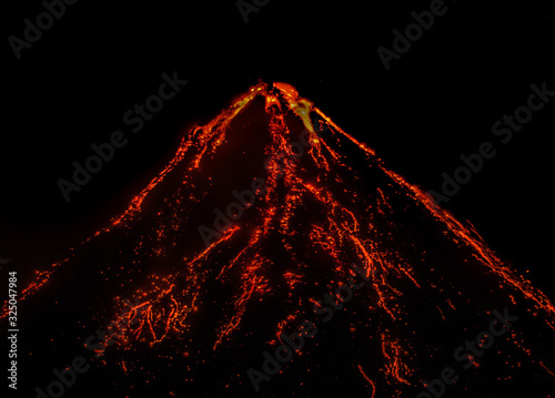 Effusive activity from mount Etna
