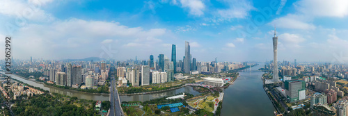 Guangzhou city skyline, Guangdong Province, China