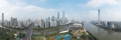 Guangzhou city skyline, China © zhonghui
