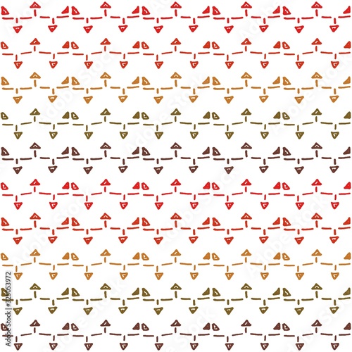 Seamless abstract pattern design hand   white.