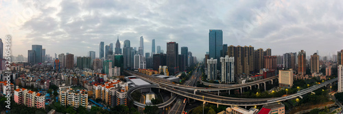 Guangzhou city skyline  China