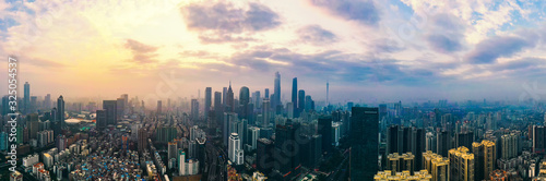Aerial photography of urban scenery of Guangzhou, Guangdong, China