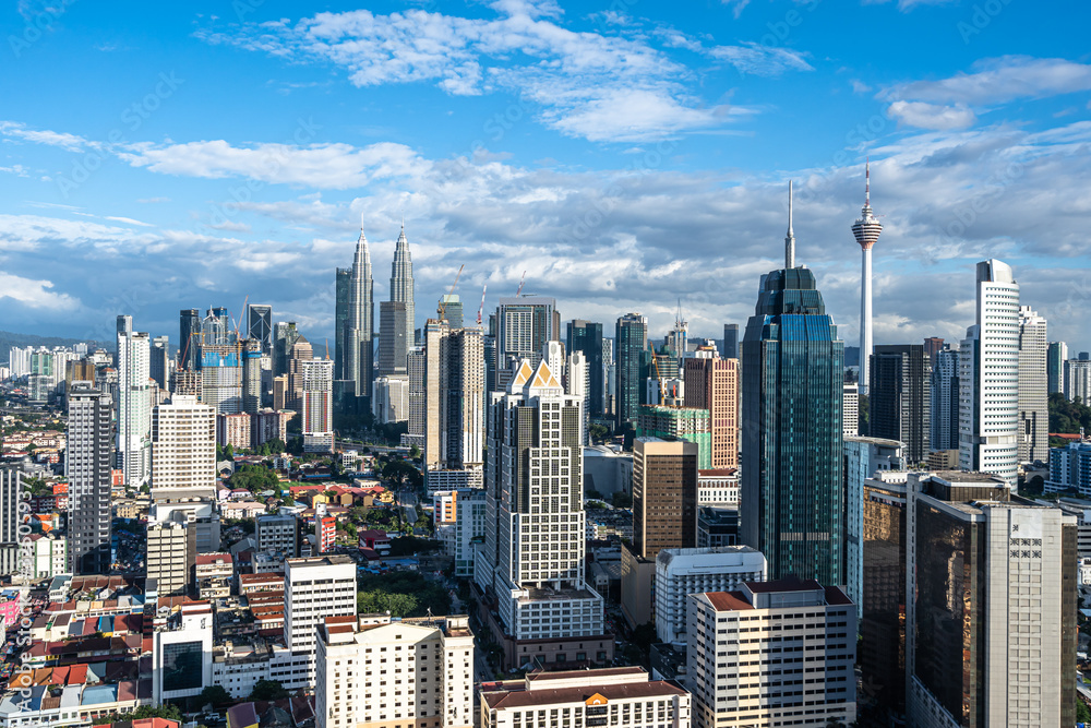 Obraz premium city skyline