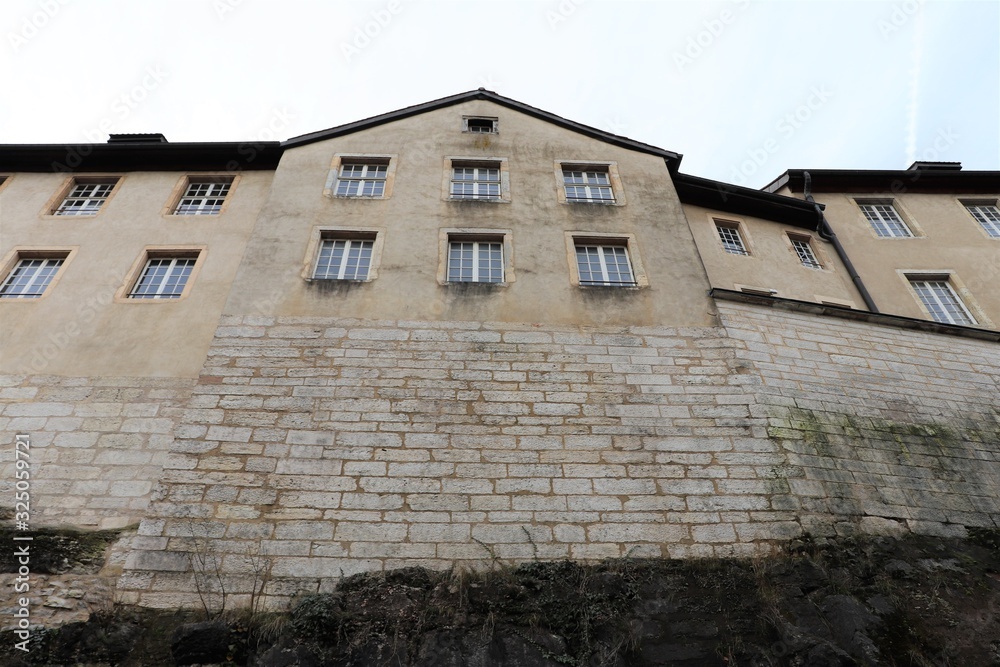 Château des ducs de Wurtemberg à Montbéliard construit au 13 ème siècle - ville de Montbéliard - Département du Doubs - Région Franche Comté - France - Vue de l'extérieur