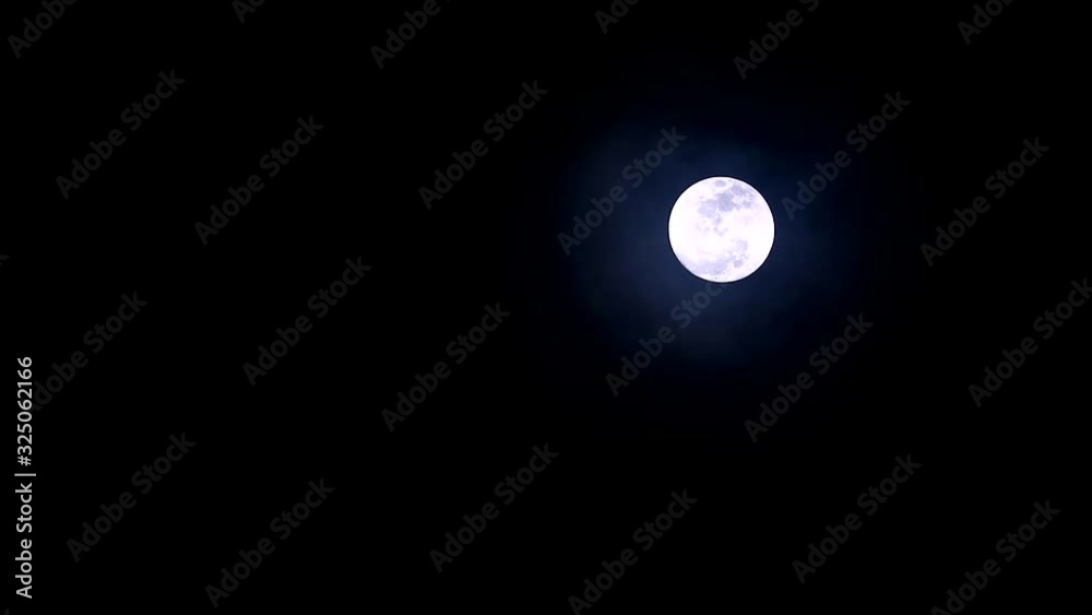 The Full Long Nights Moon and moonlight on the night sky and cloud passing3 The Full Long Nights Moon and moonlight on the night sky and cloud passing3