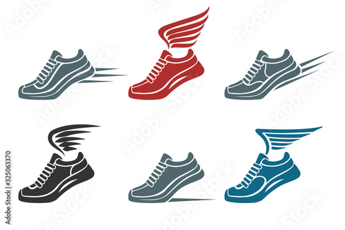 Sport Shoes Emblem Set