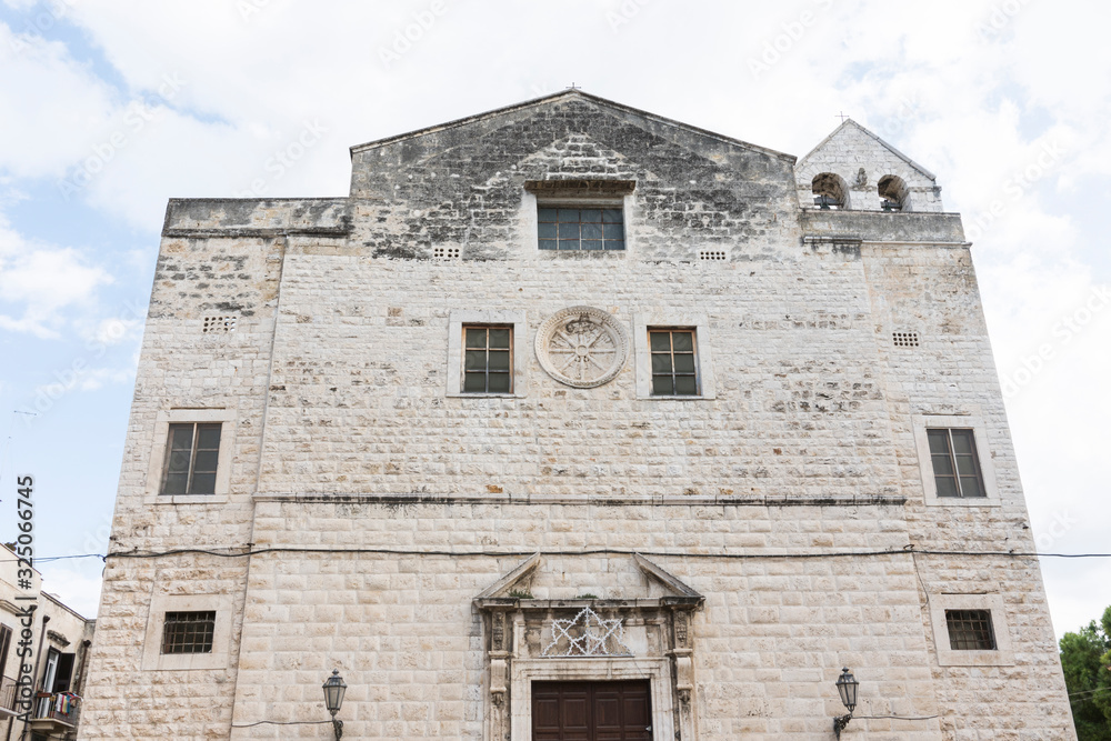 Fototapeta premium Santa Chiara Church, Trani, Italy