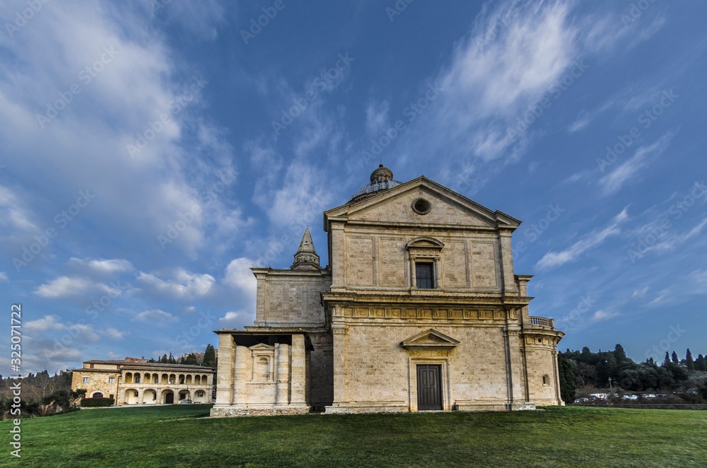 Church of San Biagio in Montepulciano in Tuscany