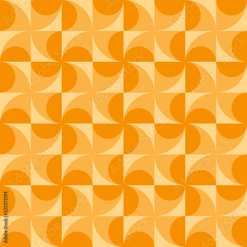 Abstract vector seamless pattern. Abstract geometric design.