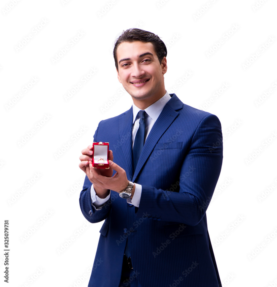 Romantic concept with man making marriage proposal Romantic concept with man making marriage proposal