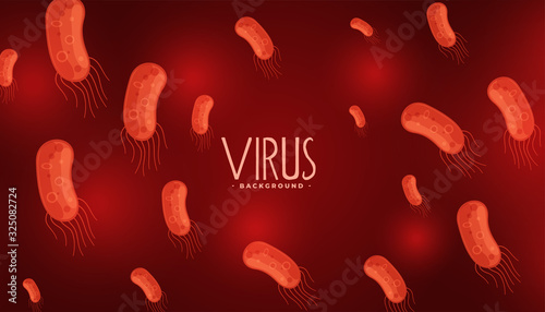 blood virus or bacteria infection disease background