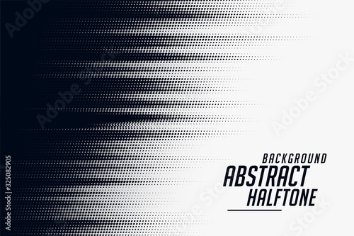 black and white halftone speed pattern background photo