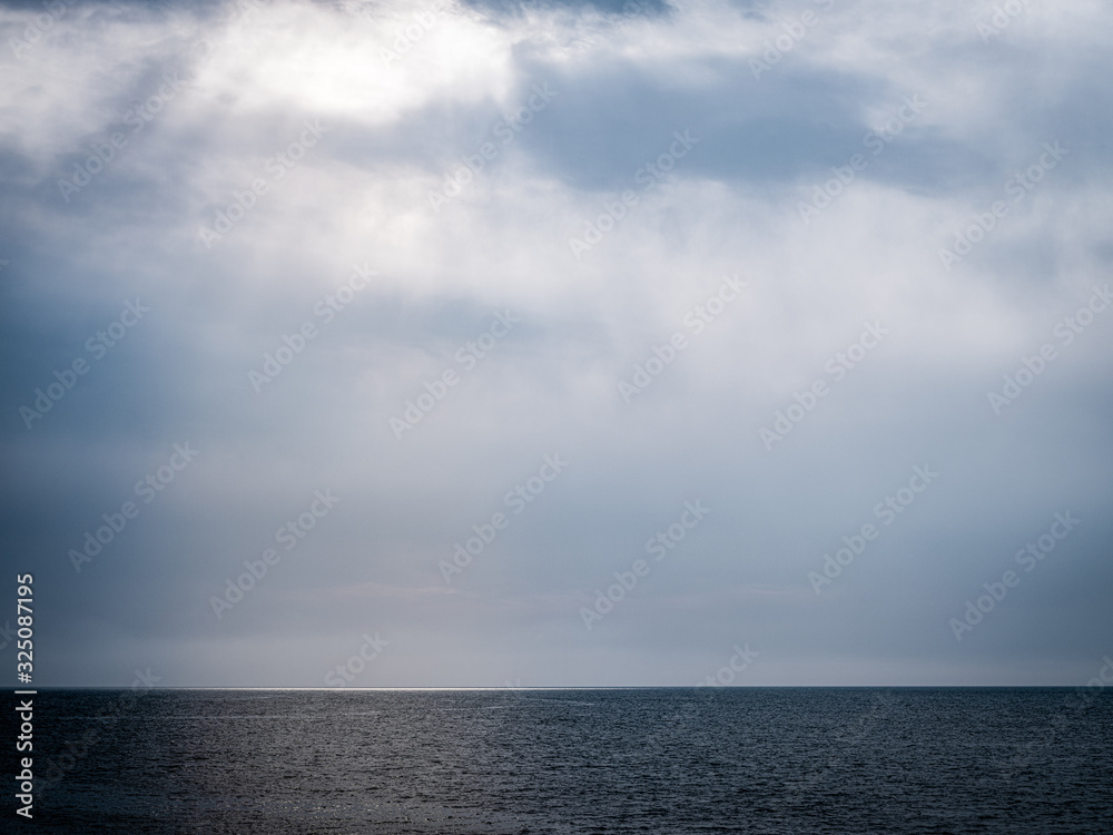 Calm Sea Ocean And Blue Sky Background. High resolution Calm Sea Ocean And Blue Sky Background. High resolution
