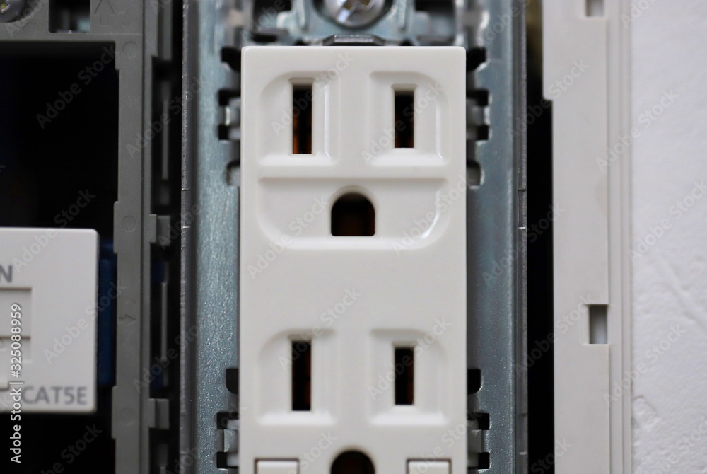 Obraz premium 電源コンセント